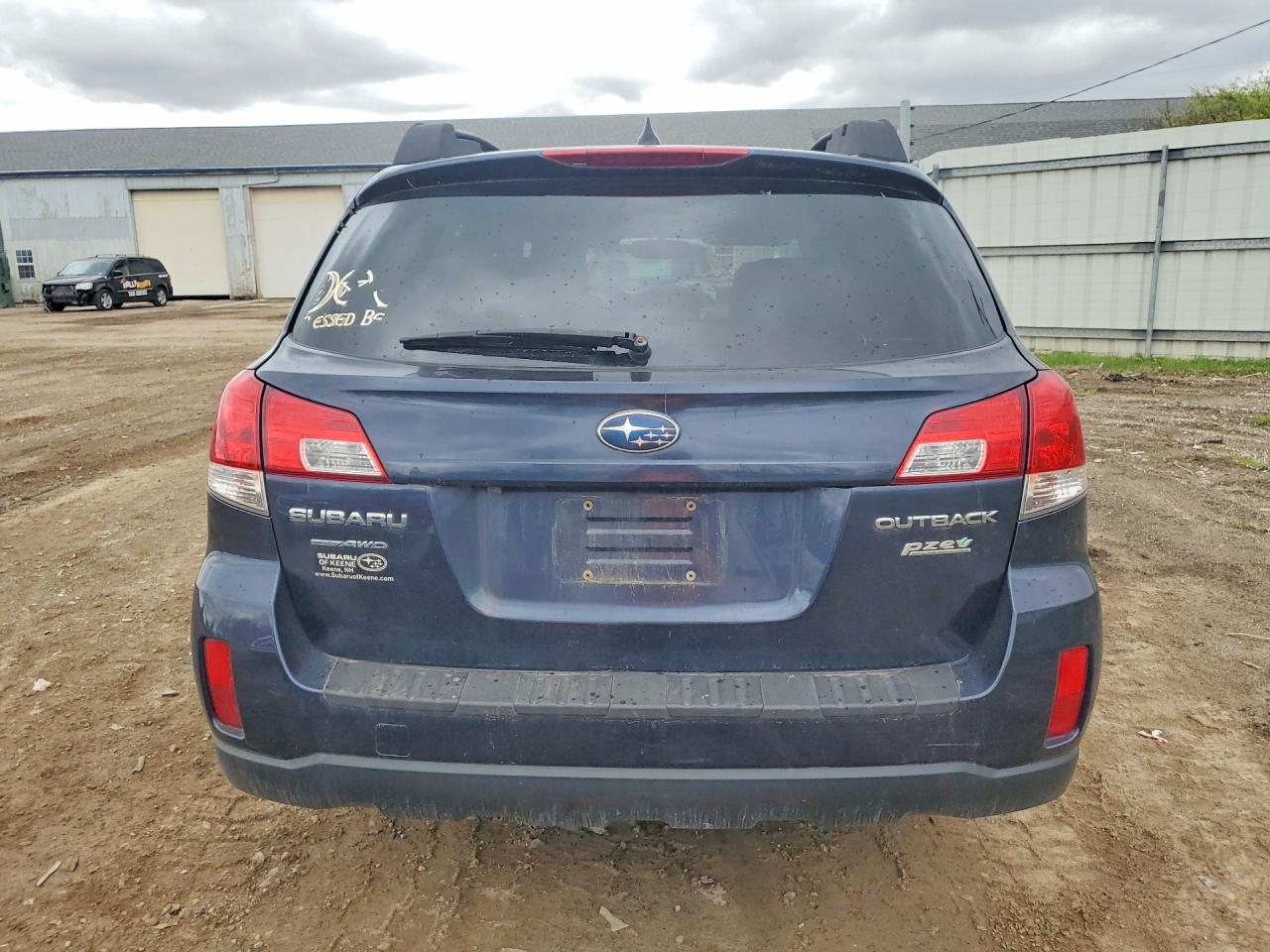 2013 Subaru Outback 2.5i Limited Blue vin: 4S4BRBKC8D3216163
