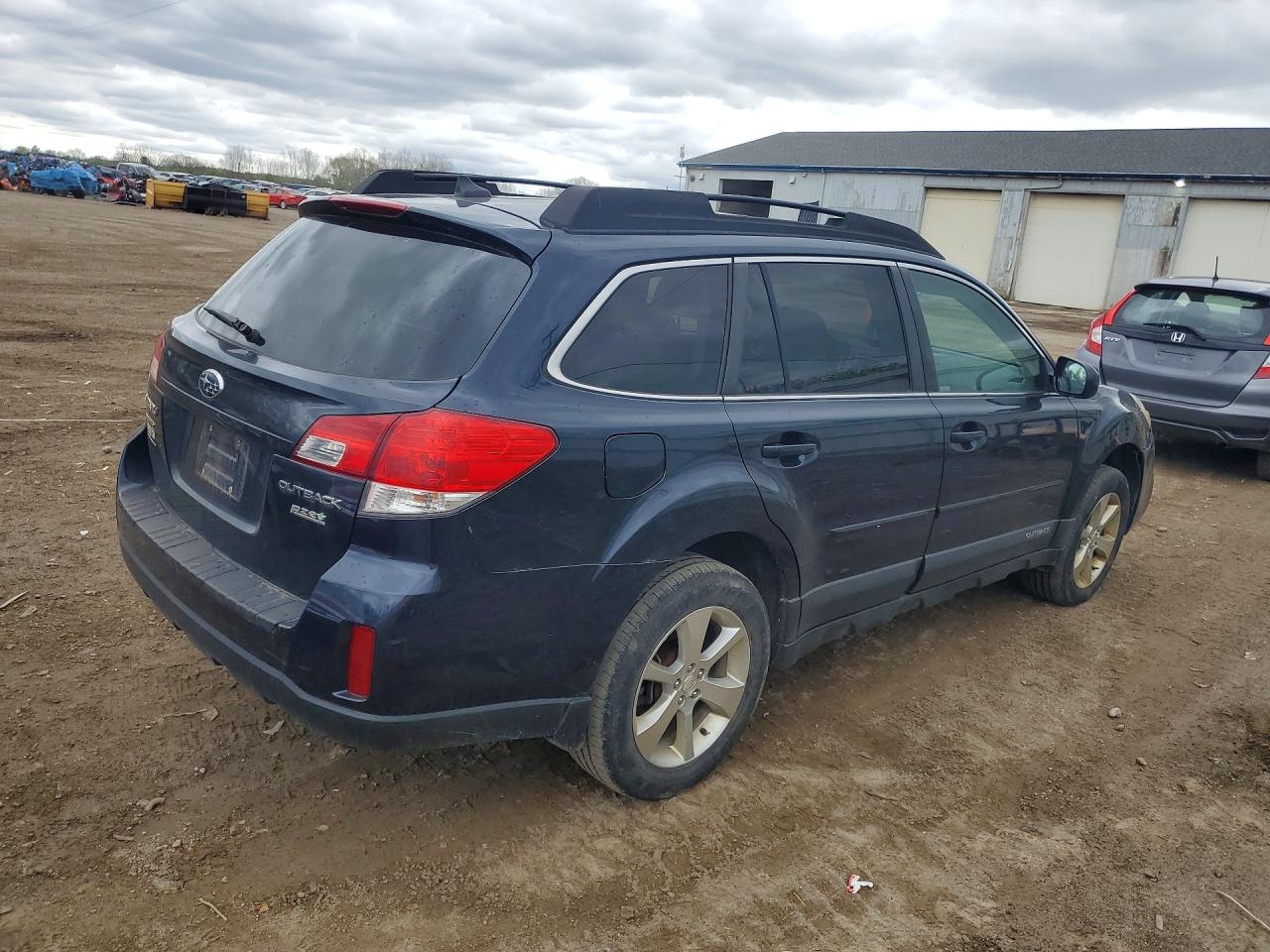 2013 Subaru Outback 2.5i Limited Blue vin: 4S4BRBKC8D3216163