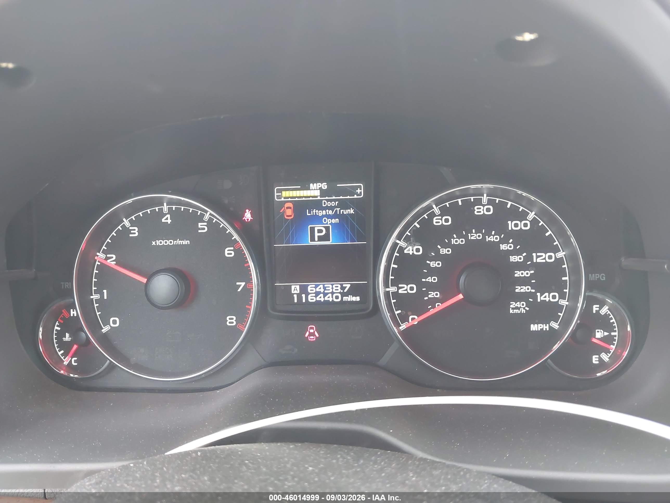 2013 Subaru Outback 2.5i Limited Light Blue vin: 4S4BRBKC8D3276055