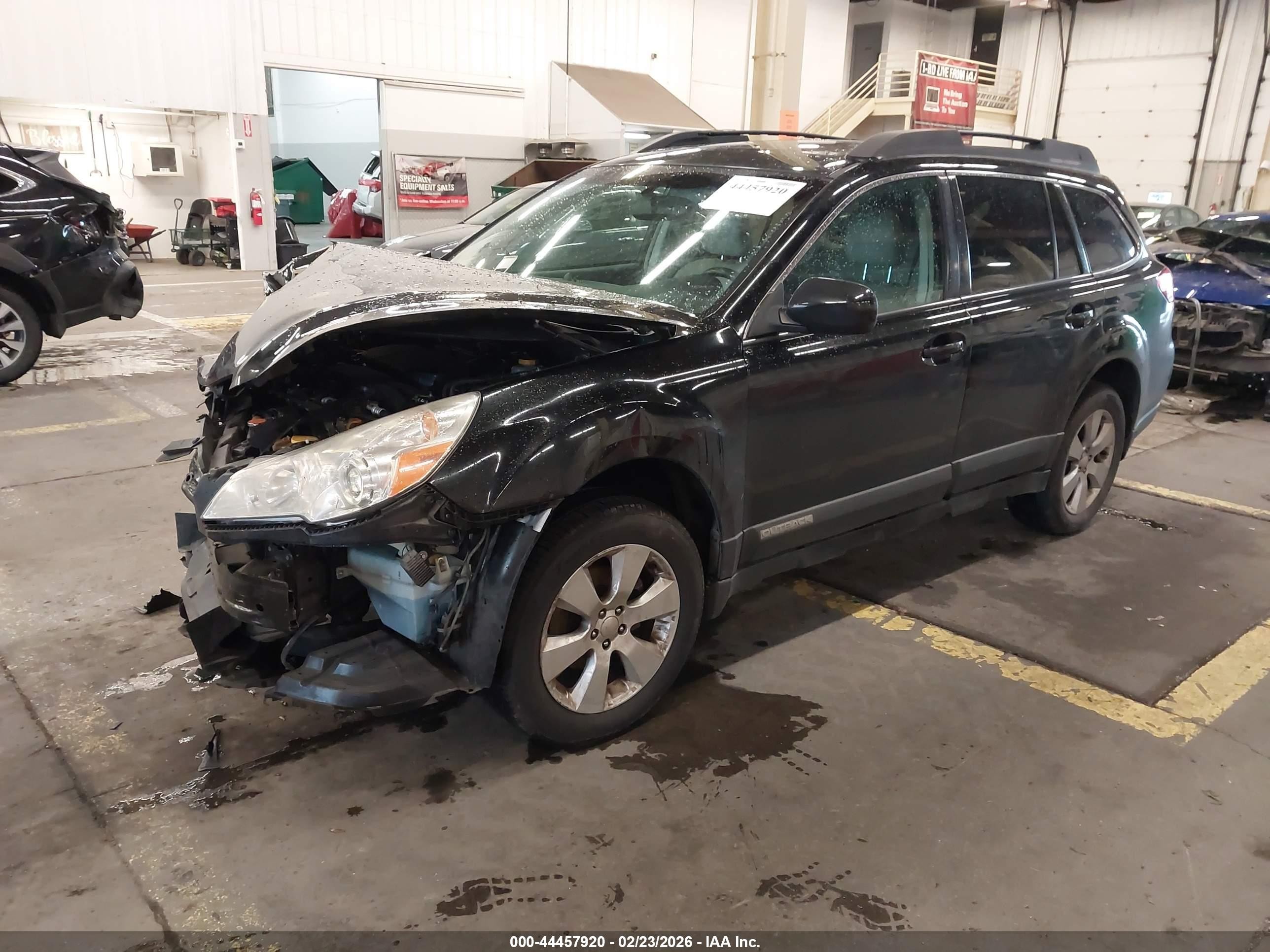 2011 Subaru Outback 2.5i Limited Black vin: 4S4BRBKC9B3316320