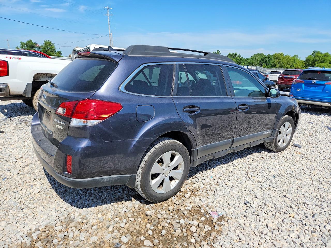 2011 Subaru Outback 2.5i Limited Угольный vin: 4S4BRBKC9B3336132
