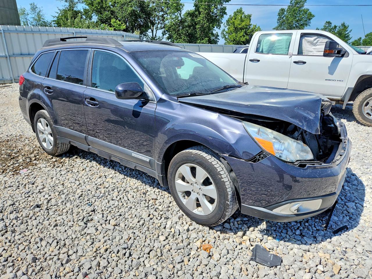2011 Subaru Outback 2.5i Limited Угольный vin: 4S4BRBKC9B3336132