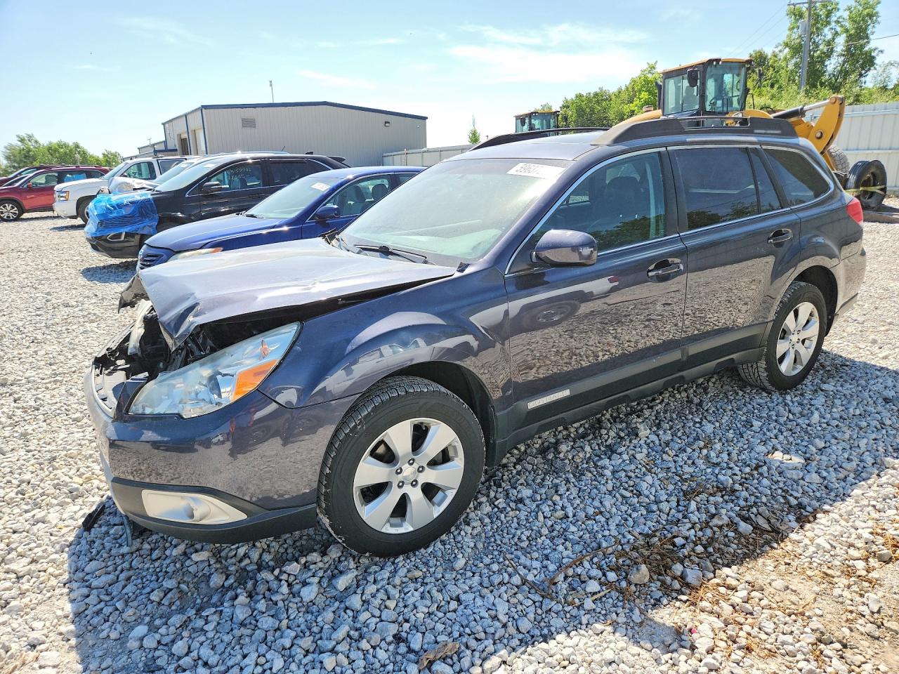 2011 Subaru Outback 2.5i Limited Угольный vin: 4S4BRBKC9B3336132