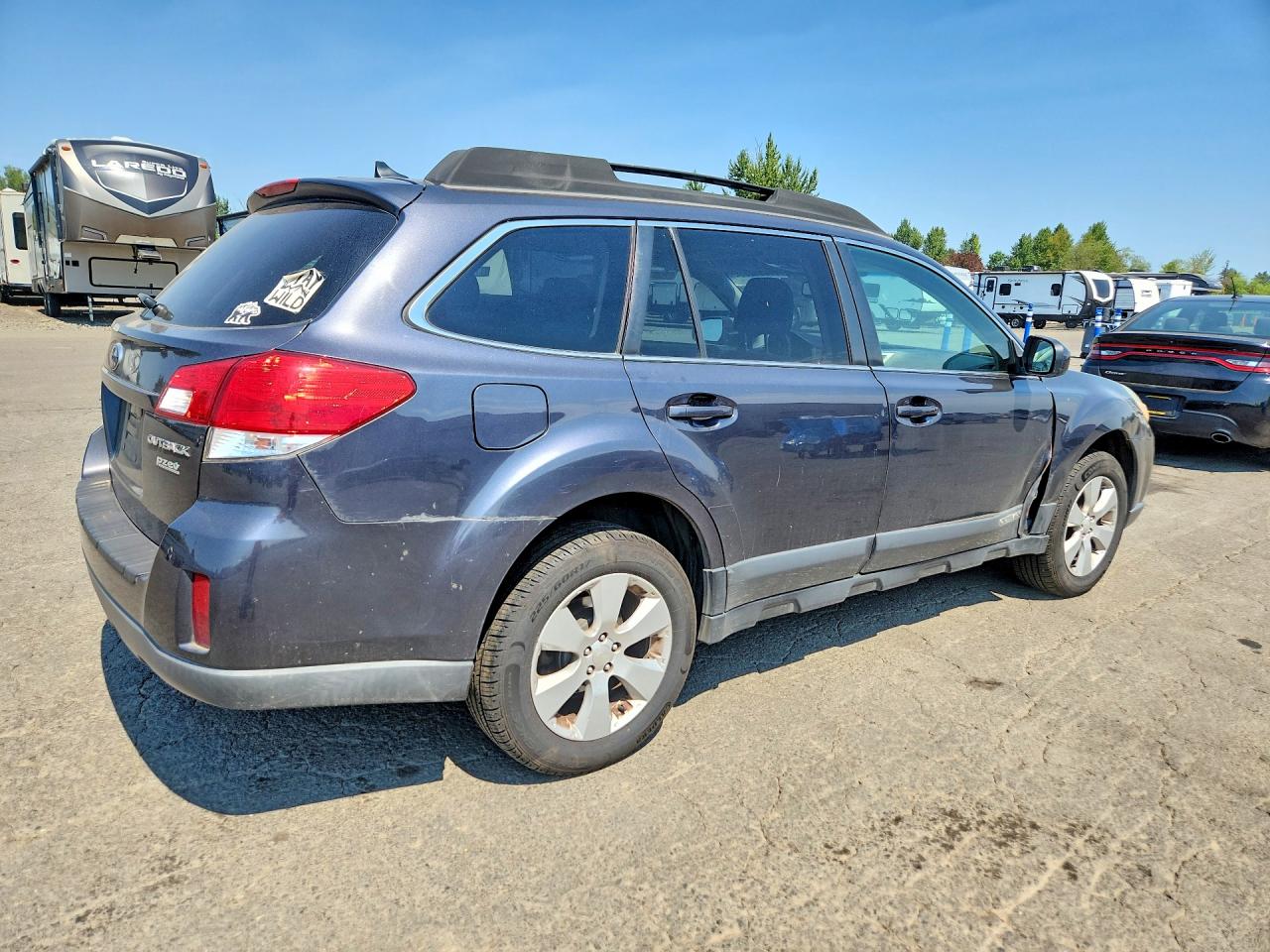 2011 Subaru Outback 2.5i Limited Blue vin: 4S4BRBKC9B3380664