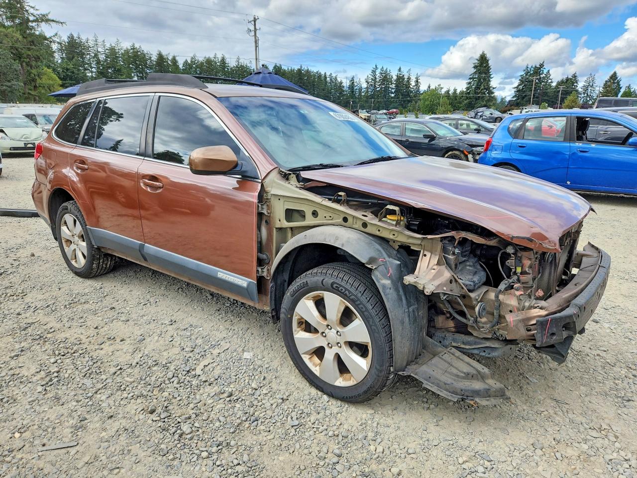 2011 Subaru Outback 2.5i Limited Brown vin: 4S4BRBKC9B3389221