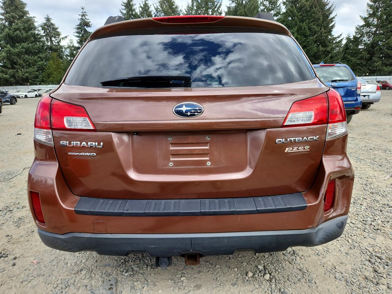 2011 Subaru Outback 2.5i Limited Brown vin: 4S4BRBKC9B3389221