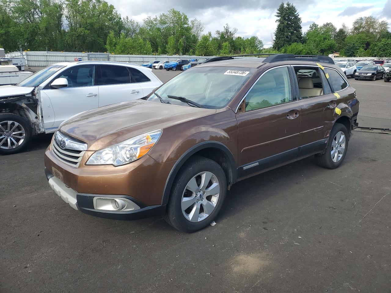 2012 Subaru Outback 2.5i Limited Tan vin: 4S4BRBKC9C3211553