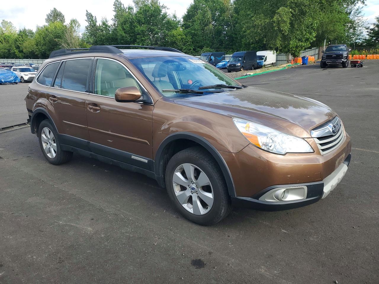 2012 Subaru Outback 2.5i Limited Tan vin: 4S4BRBKC9C3211553
