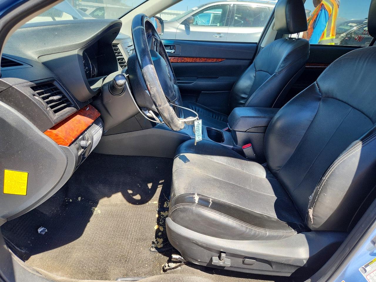 2012 Subaru Outback 2.5i Limited Blue vin: 4S4BRBKC9C3224674