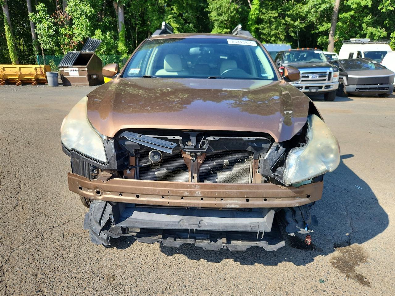 2012 Subaru Outback 2.5i Limited Коричневый vin: 4S4BRBKC9C3250613
