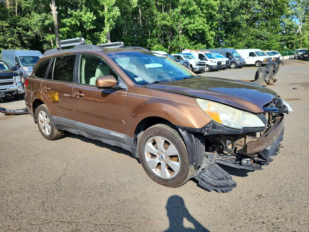 2012 Subaru Outback 2.5i Limited Коричневый vin: 4S4BRBKC9C3250613