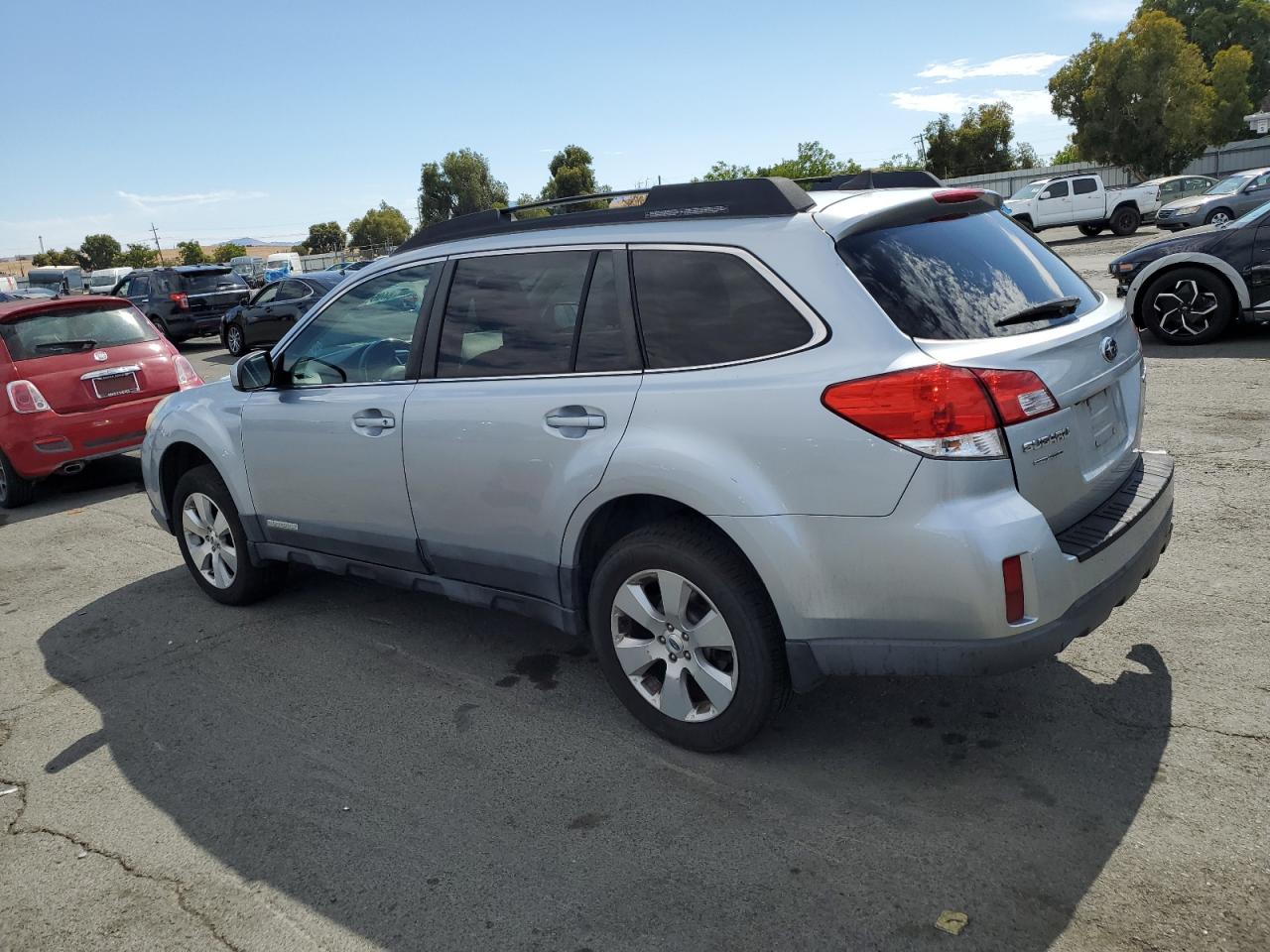 2012 Subaru Outback 2.5i Limited Silver vin: 4S4BRBKC9C3254287