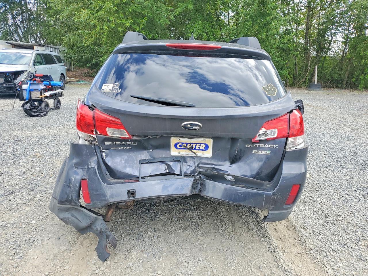 2012 Subaru Outback 2.5i Limited Black vin: 4S4BRBKC9C3259490