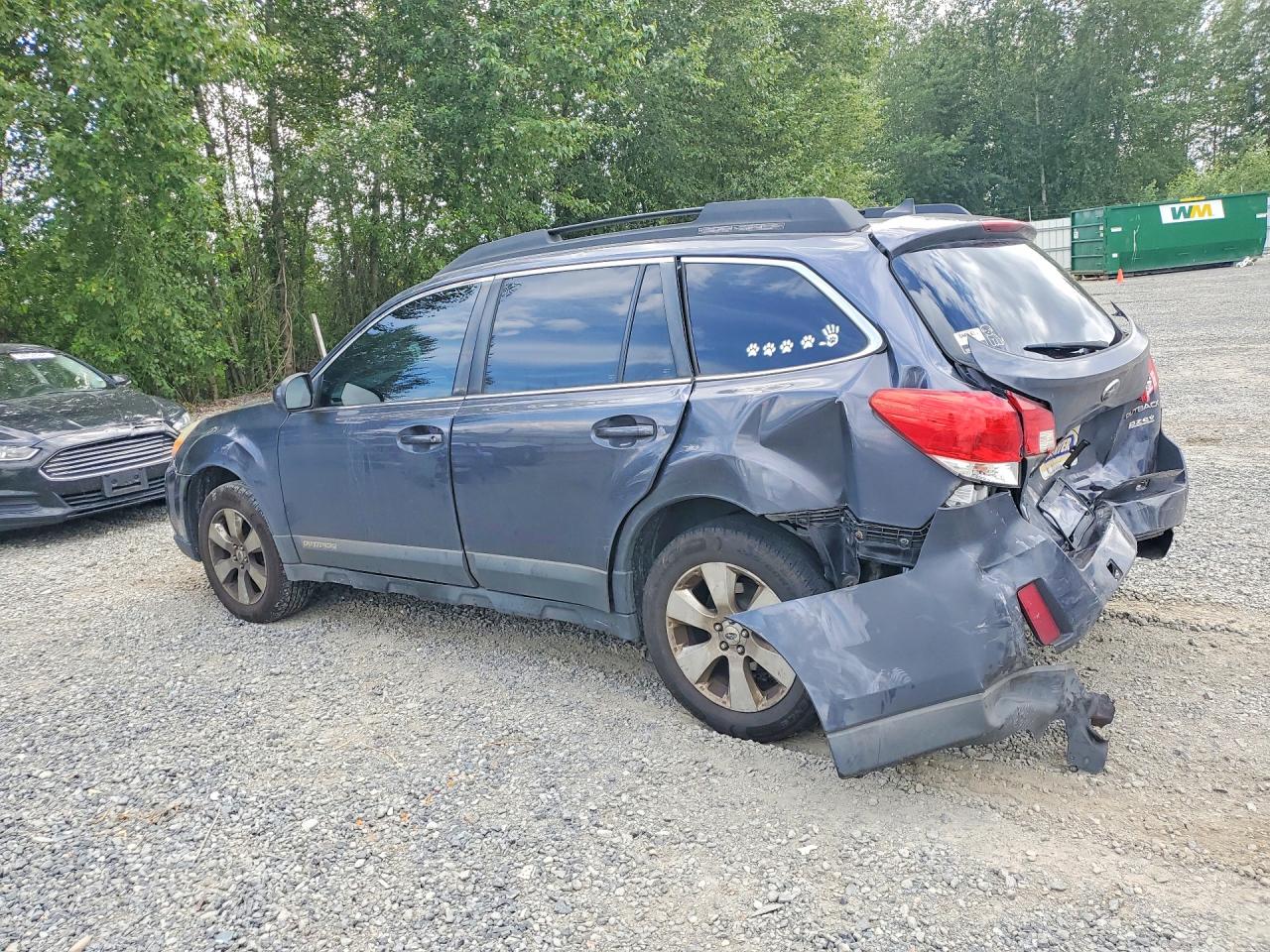 2012 Subaru Outback 2.5i Limited Black vin: 4S4BRBKC9C3259490
