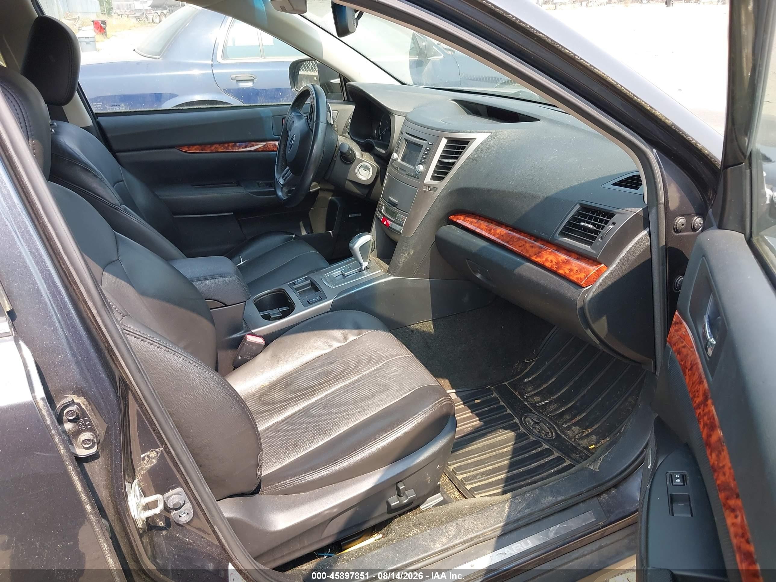 2012 Subaru Outback 2.5i Limited Gray vin: 4S4BRBKC9C3301009