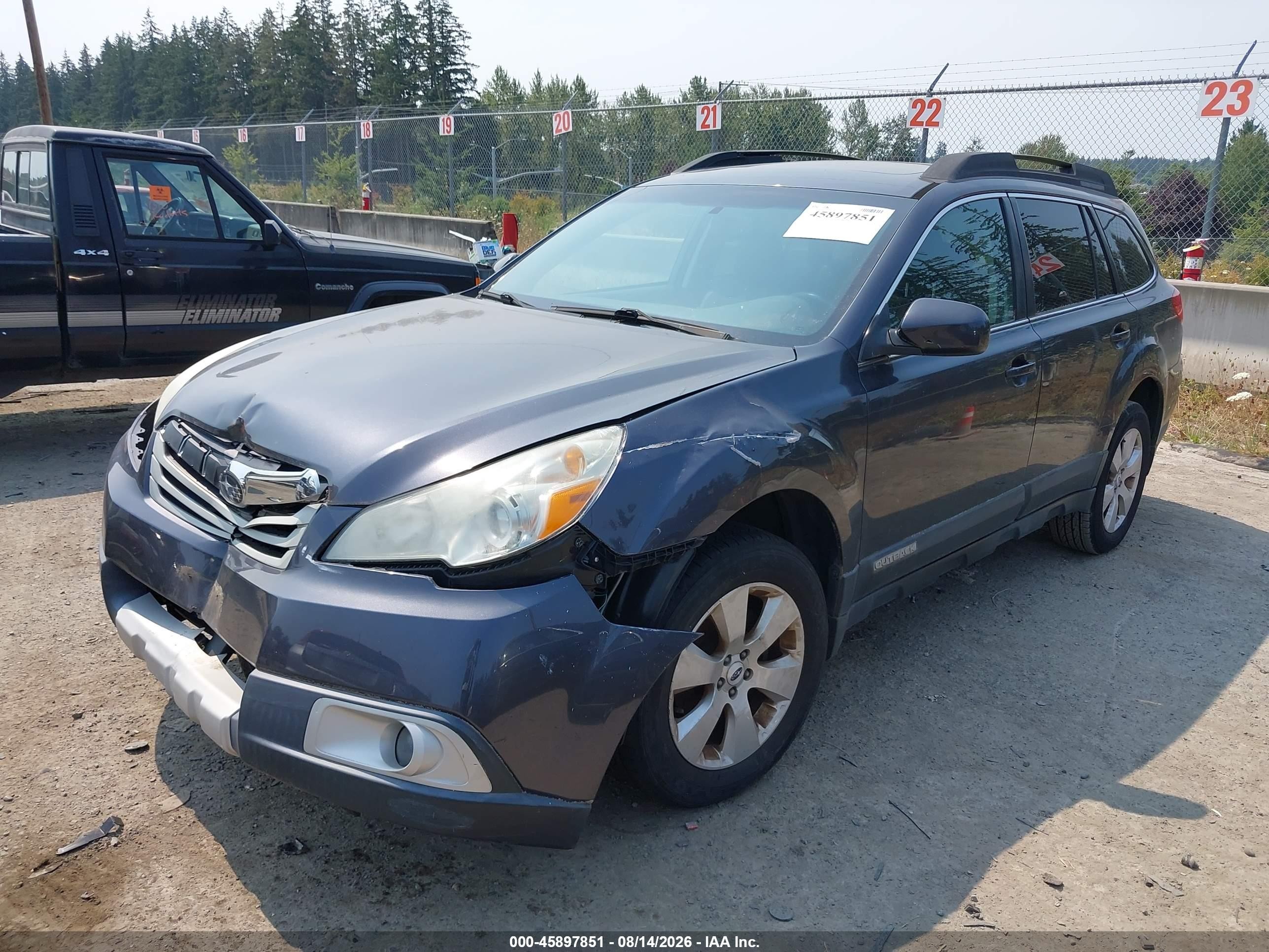 2012 Subaru Outback 2.5i Limited Gray vin: 4S4BRBKC9C3301009