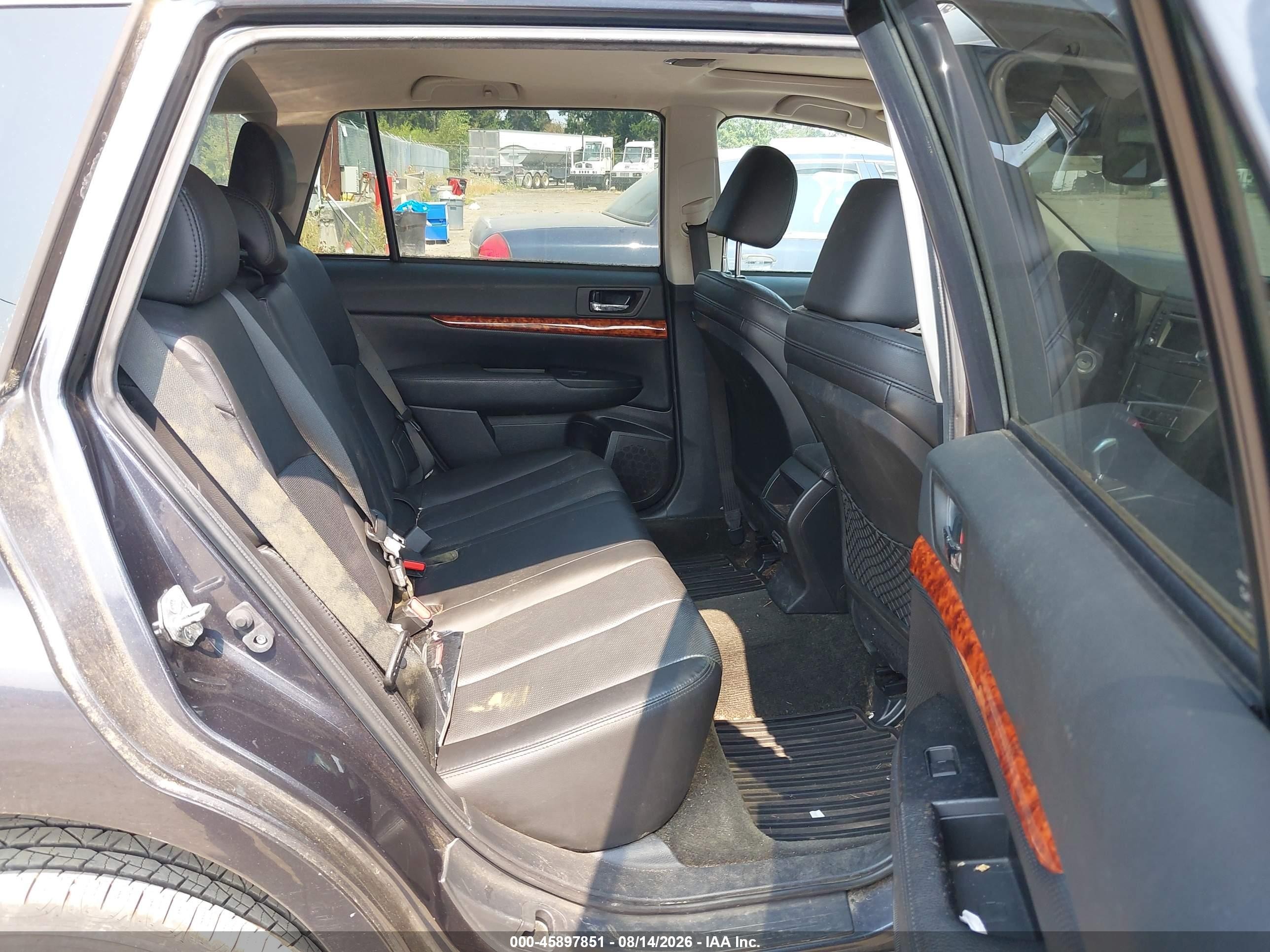 2012 Subaru Outback 2.5i Limited Gray vin: 4S4BRBKC9C3301009