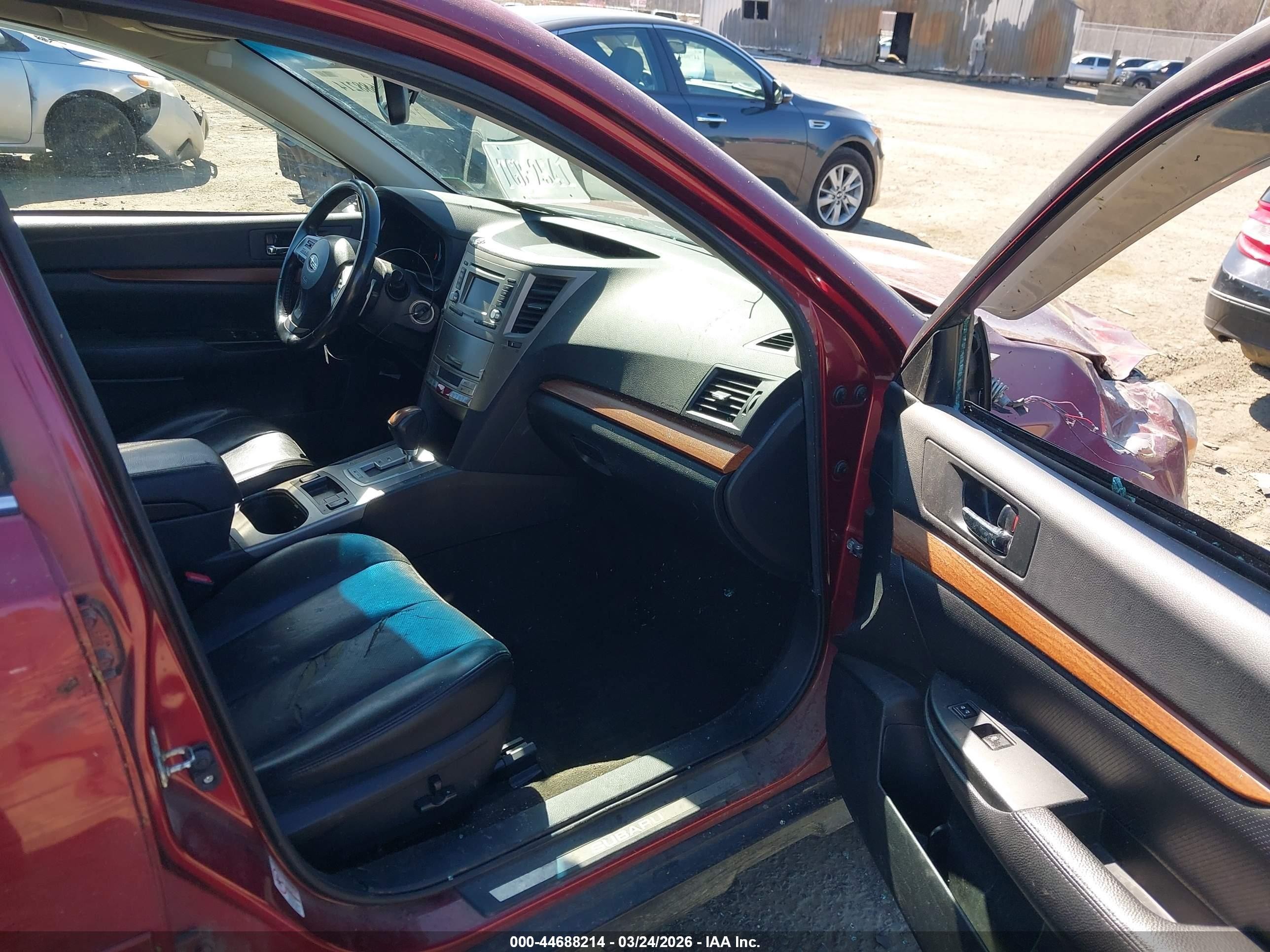 2013 Subaru Outback 2.5i Limited Maroon vin: 4S4BRBKC9D3212977