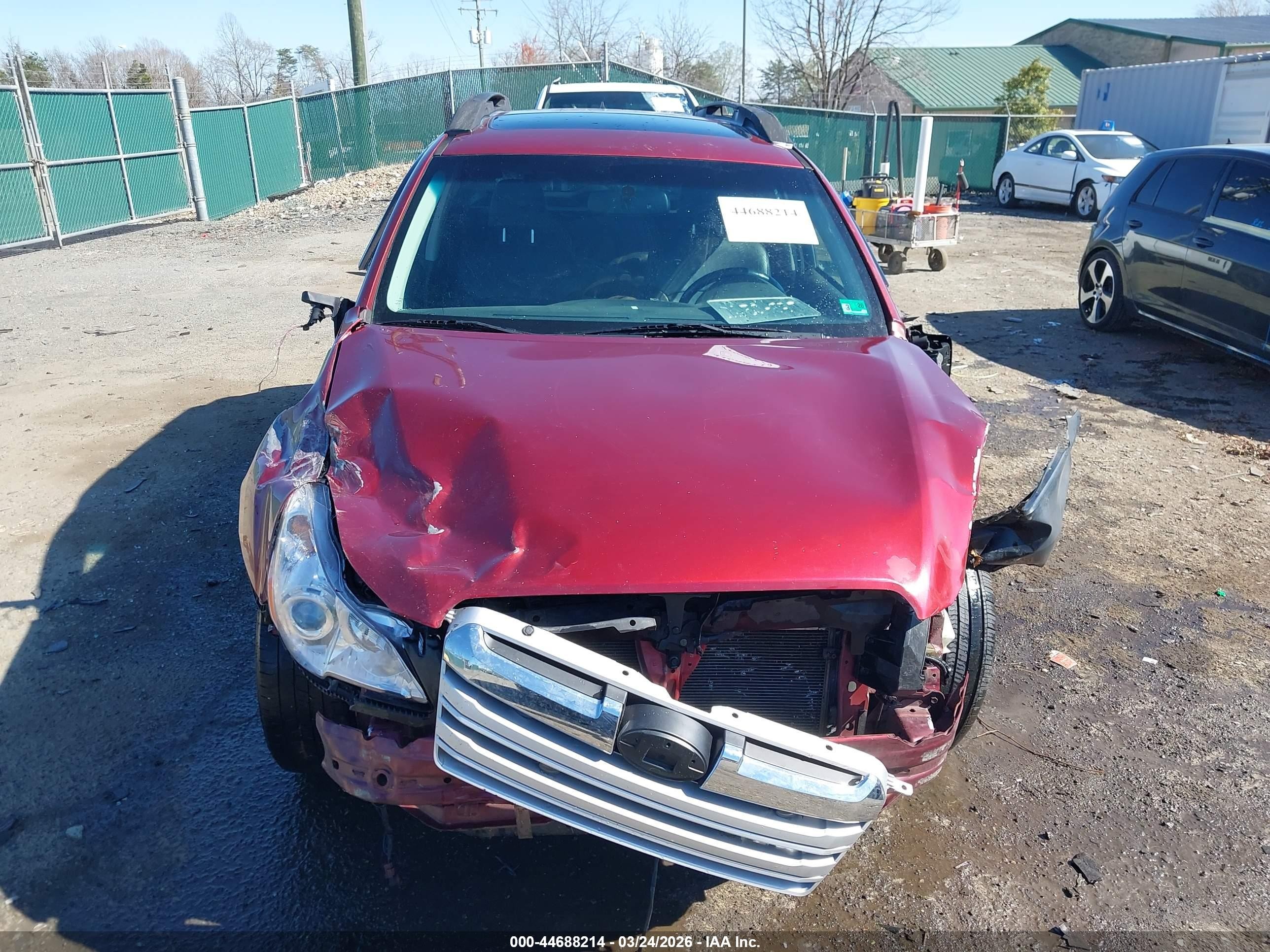 2013 Subaru Outback 2.5i Limited Maroon vin: 4S4BRBKC9D3212977