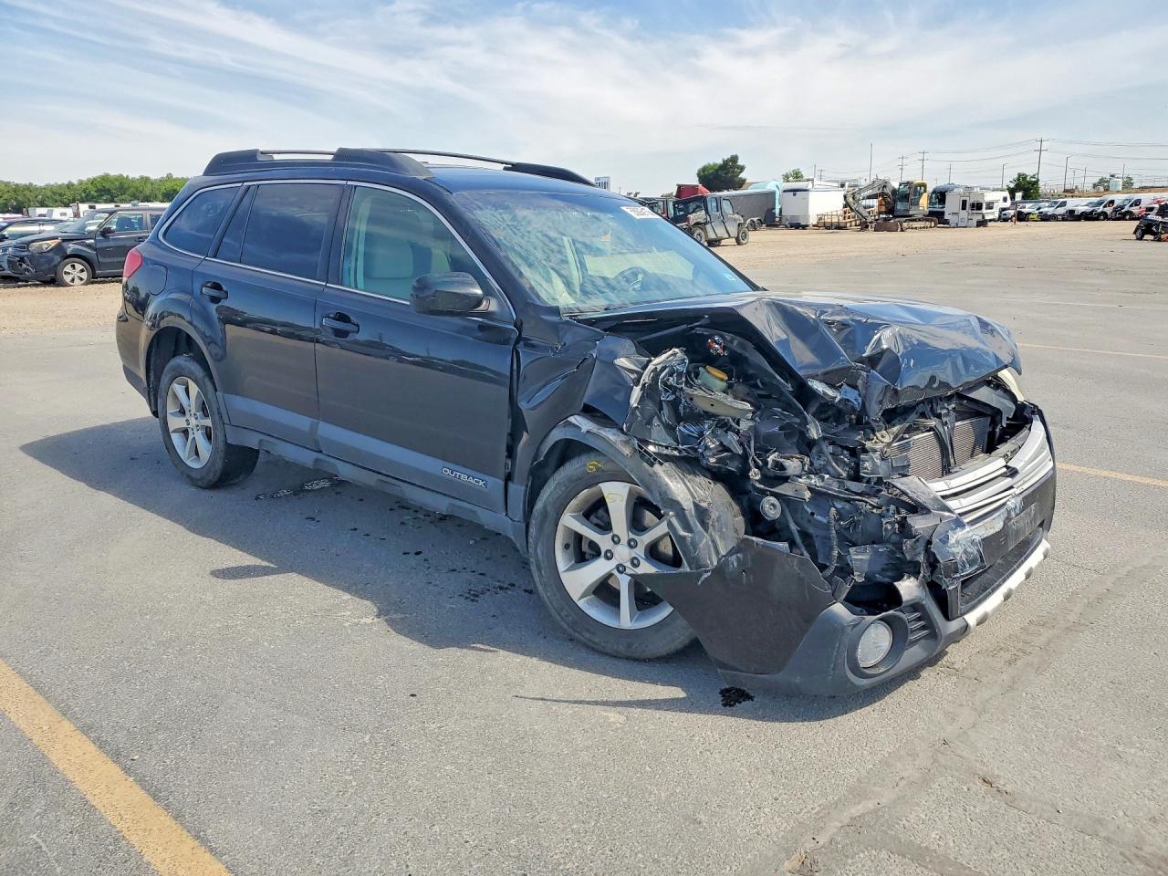 2013 Subaru Outback 2.5i Limited Black vin: 4S4BRBKC9D3225339