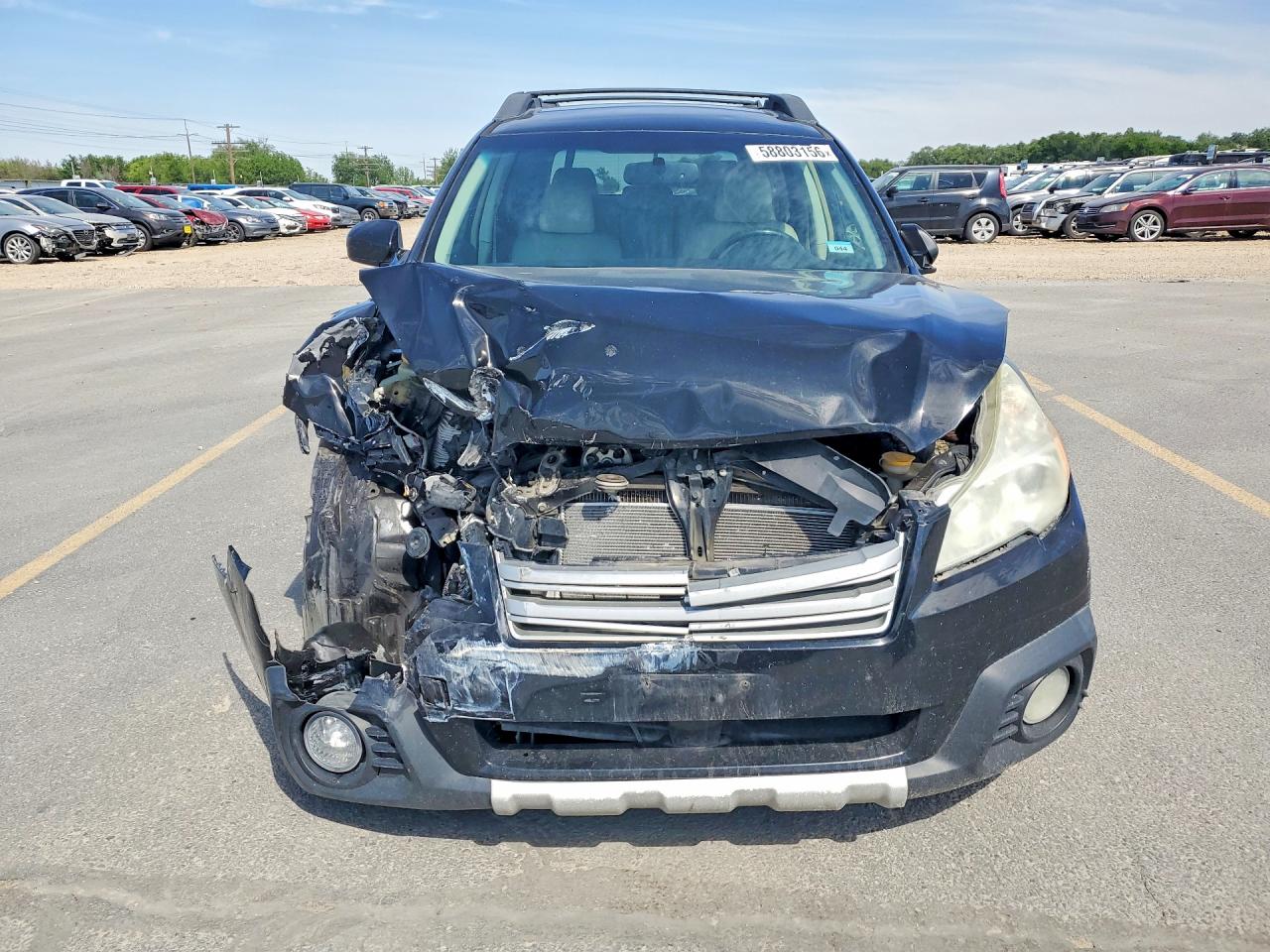 2013 Subaru Outback 2.5i Limited Black vin: 4S4BRBKC9D3225339