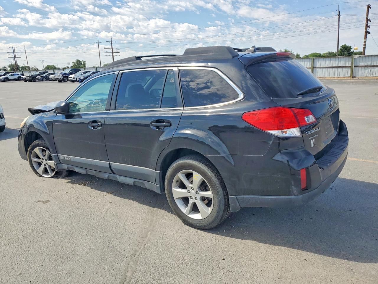 2013 Subaru Outback 2.5i Limited Black vin: 4S4BRBKC9D3225339