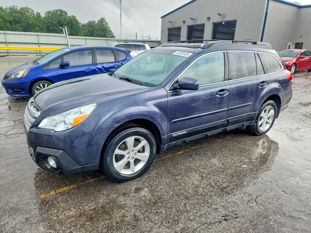 2013 Subaru Outback 2.5i Limited Gray vin: 4S4BRBKC9D3321603