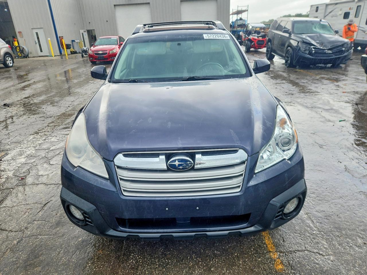2013 Subaru Outback 2.5i Limited Gray vin: 4S4BRBKC9D3321603