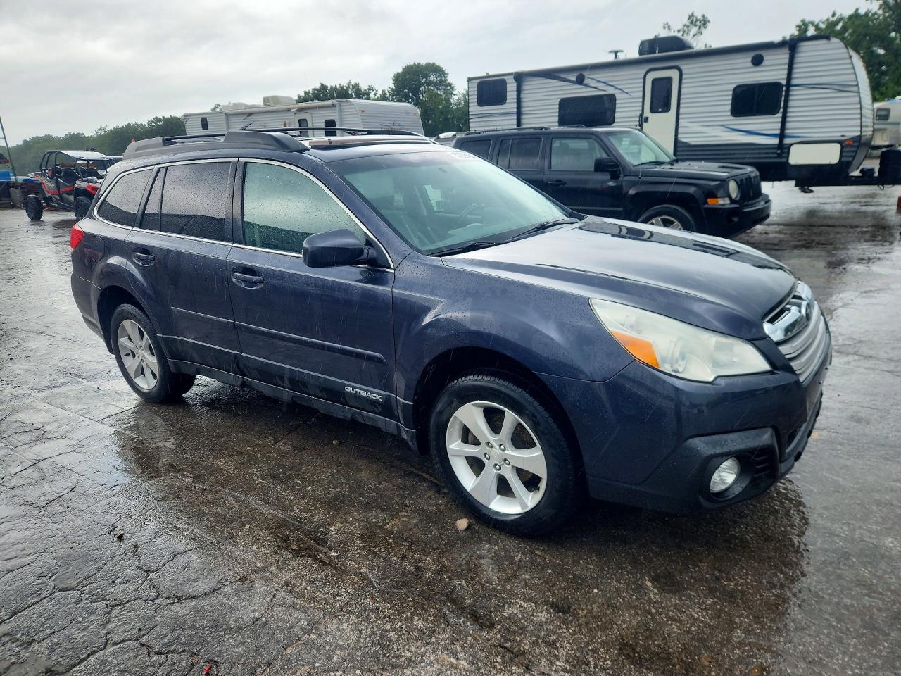 2013 Subaru Outback 2.5i Limited Gray vin: 4S4BRBKC9D3321603