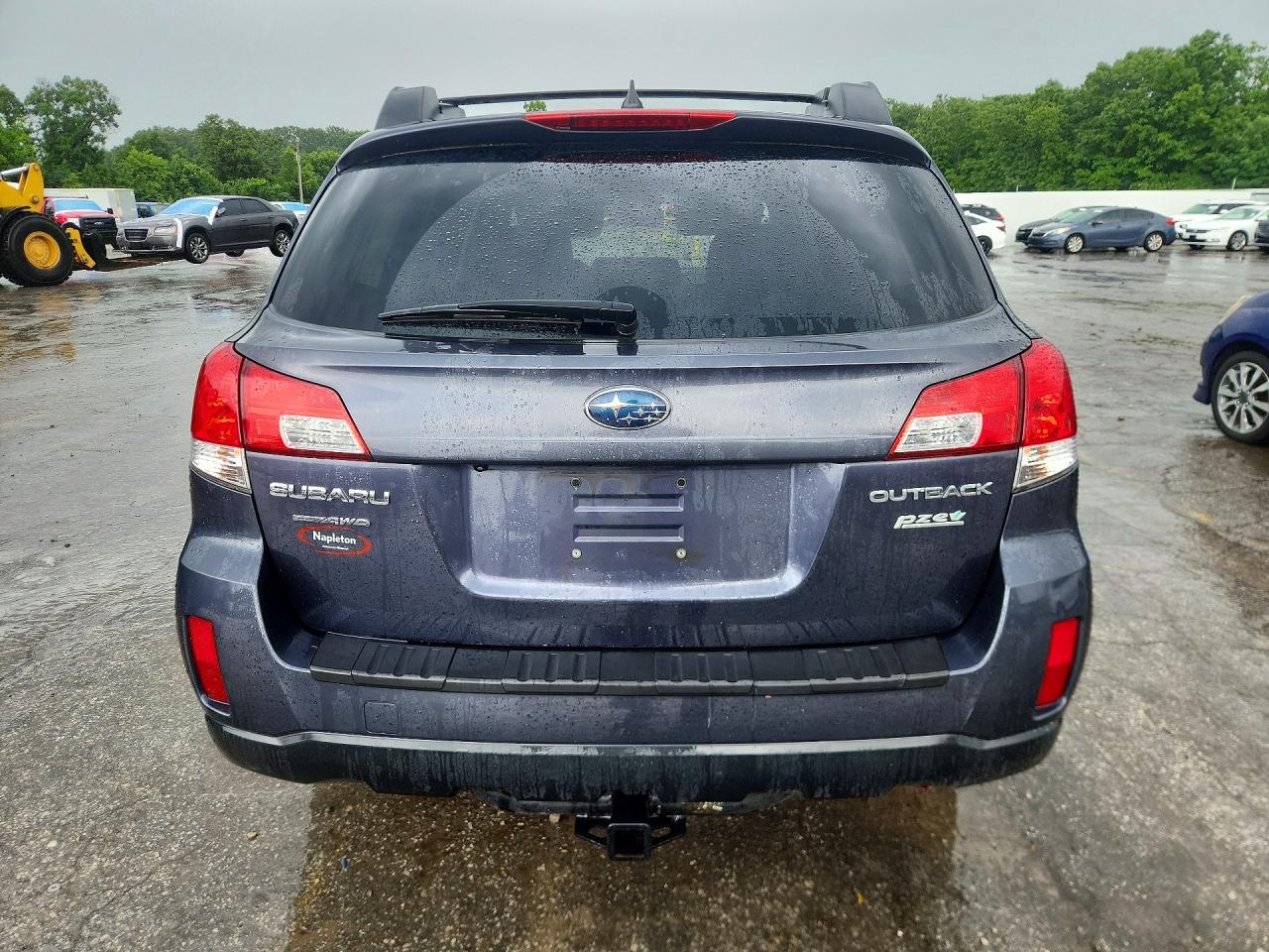 2013 Subaru Outback 2.5i Limited Gray vin: 4S4BRBKC9D3321603