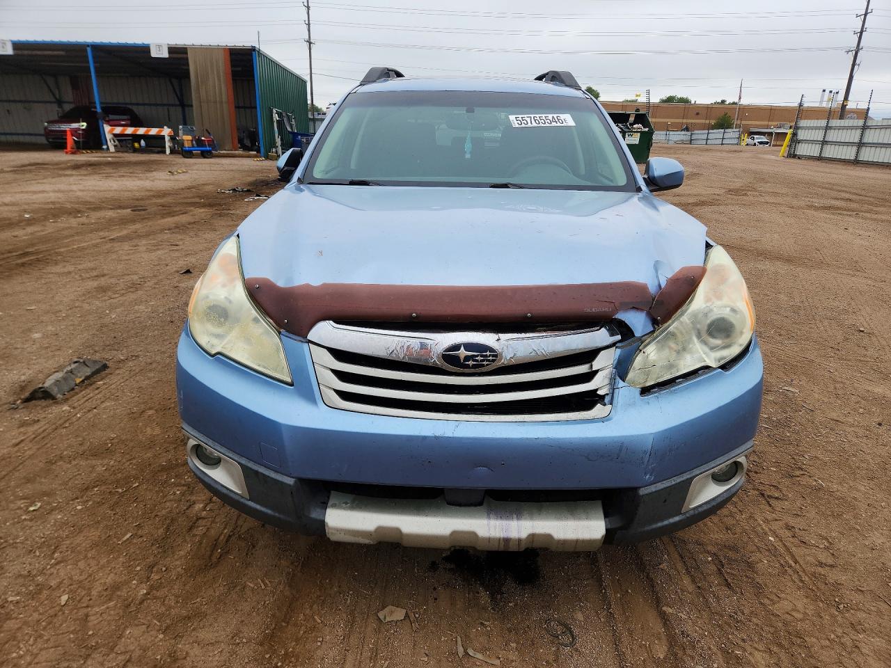 2010 Subaru Outback 2.5i Limited Blue vin: 4S4BRBKCXA3323694