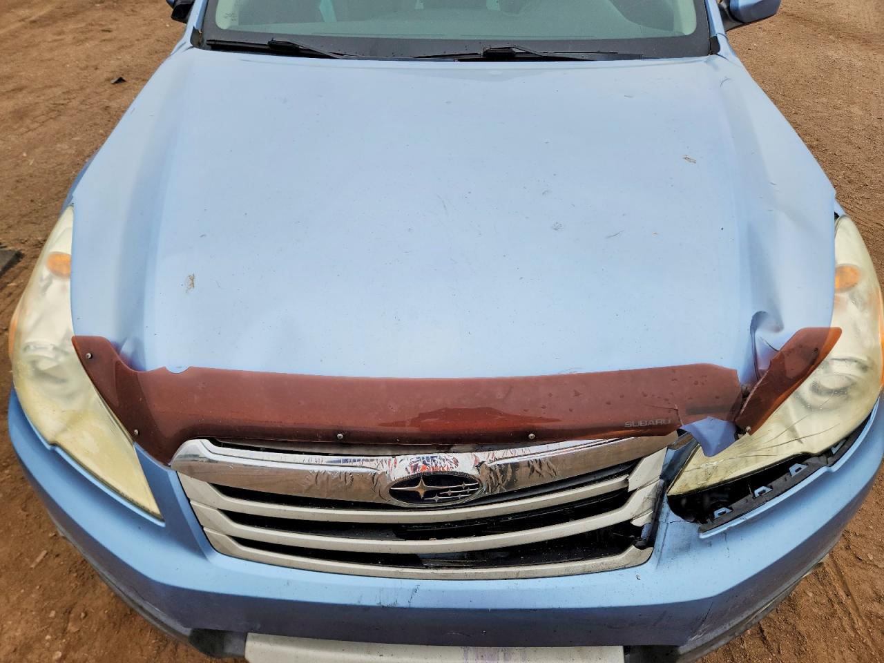 2010 Subaru Outback 2.5i Limited Blue vin: 4S4BRBKCXA3323694
