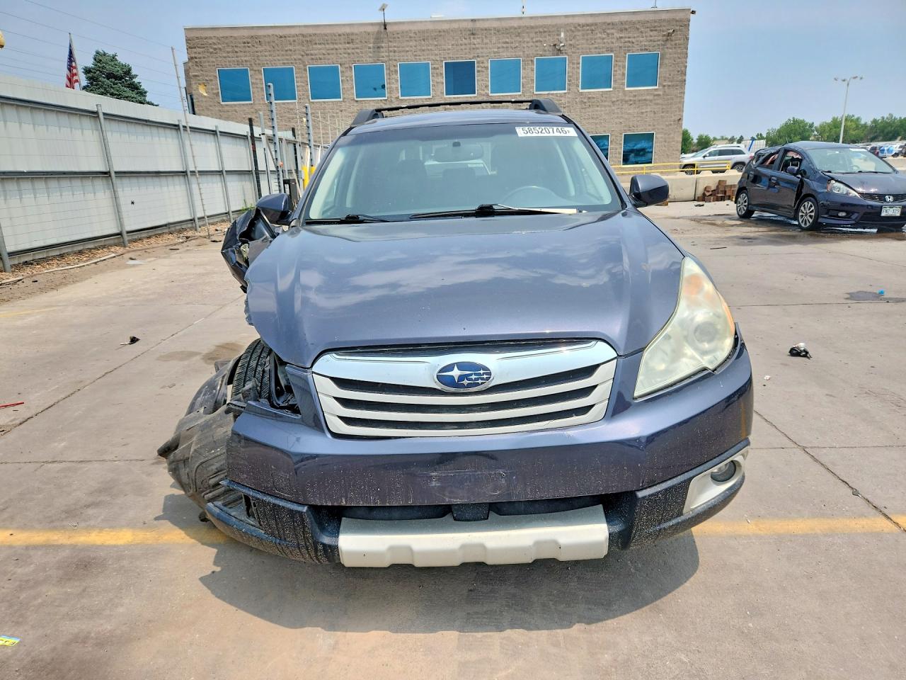 2011 Subaru Outback 2.5i Limited Charcoal vin: 4S4BRBKCXB3314303