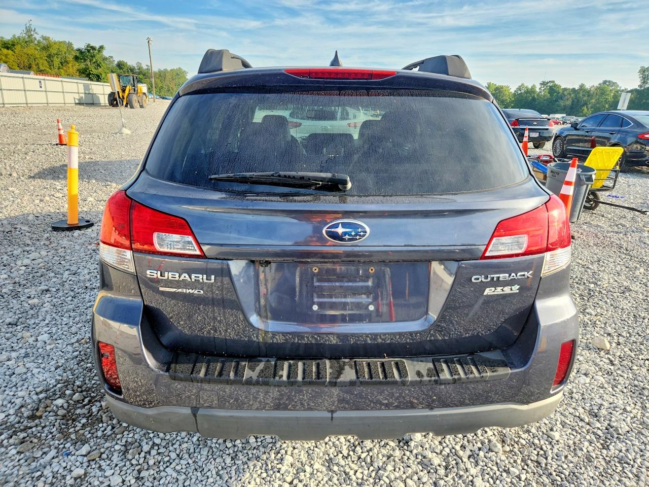 2011 Subaru Outback 2.5i Limited Charcoal vin: 4S4BRBKCXB3341680