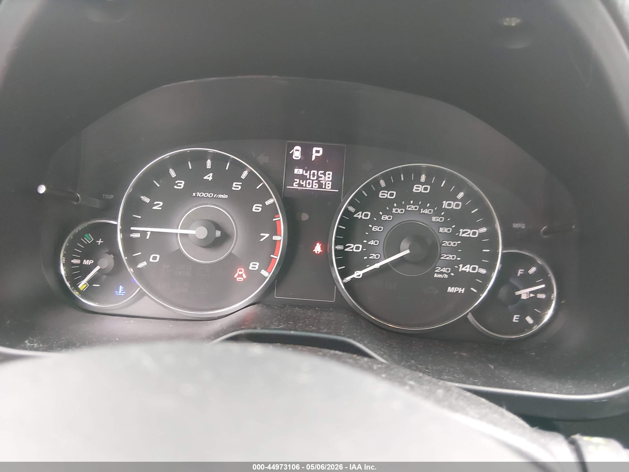2011 Subaru Outback 2.5i Limited Dark Blue vin: 4S4BRBKCXB3357264