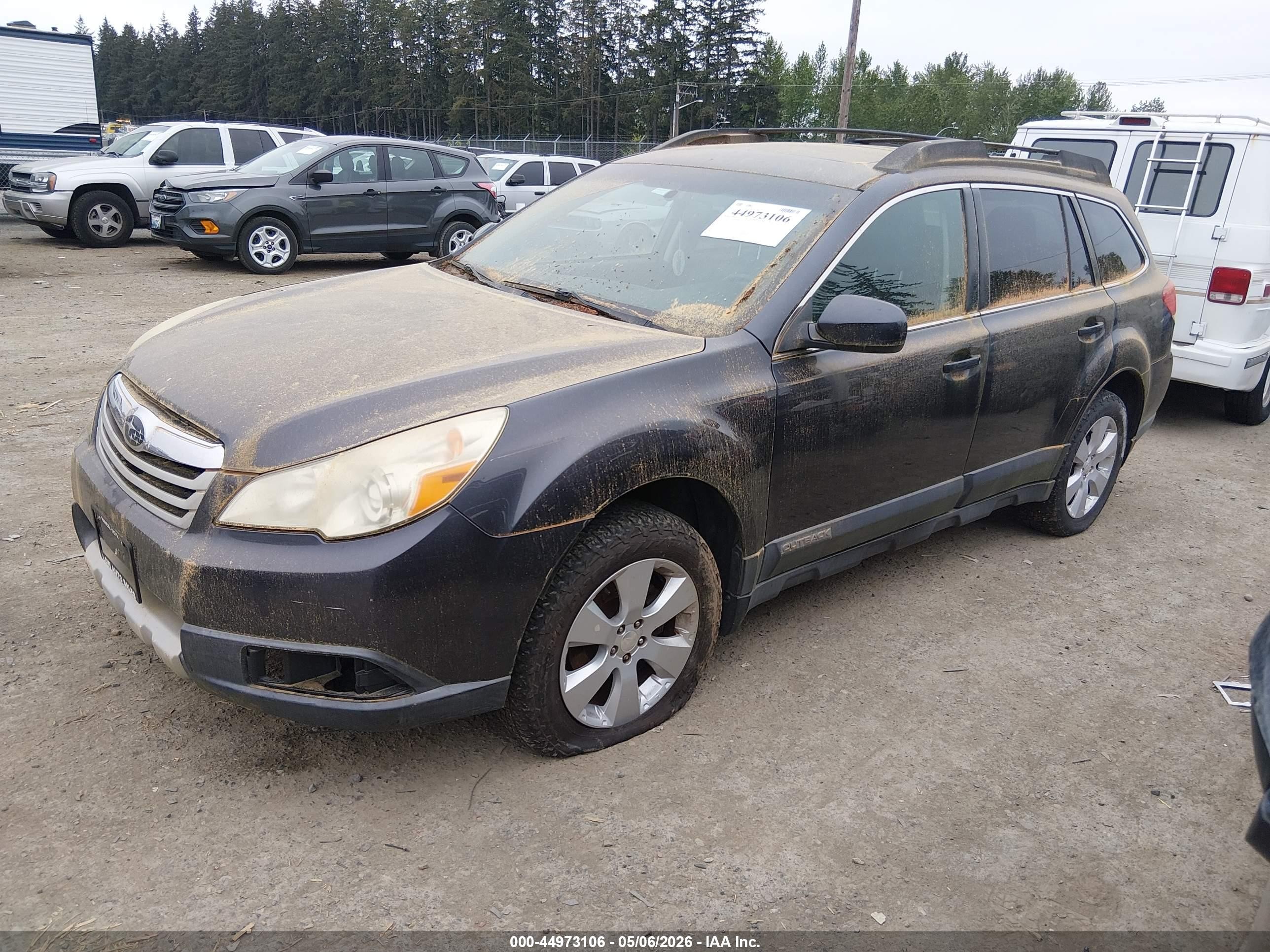 2011 Subaru Outback 2.5i Limited Dark Blue vin: 4S4BRBKCXB3357264