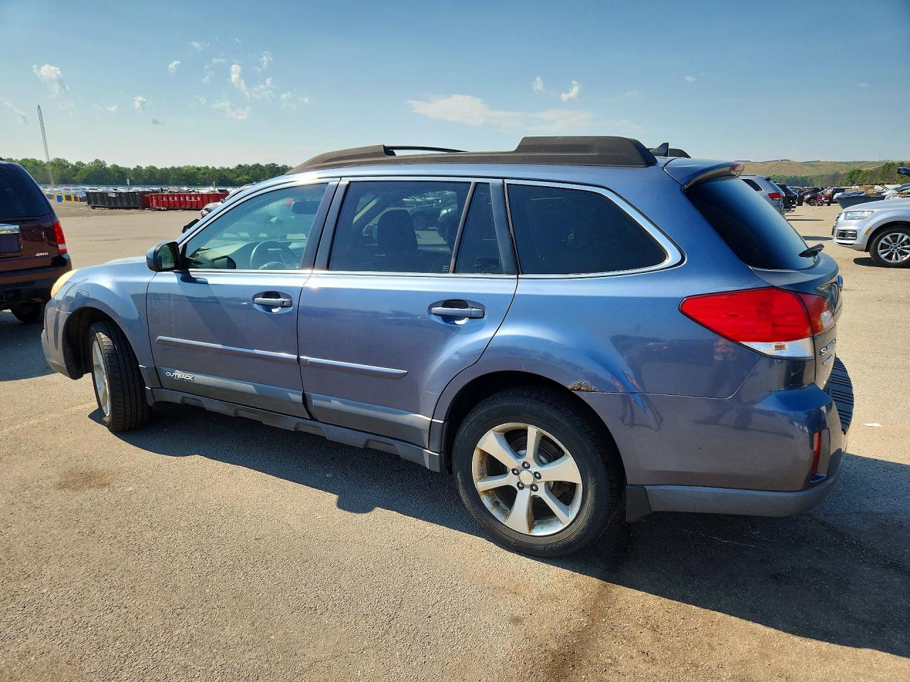 2013 Subaru Outback 2.5i Limited Blue vin: 4S4BRBKCXD3200255