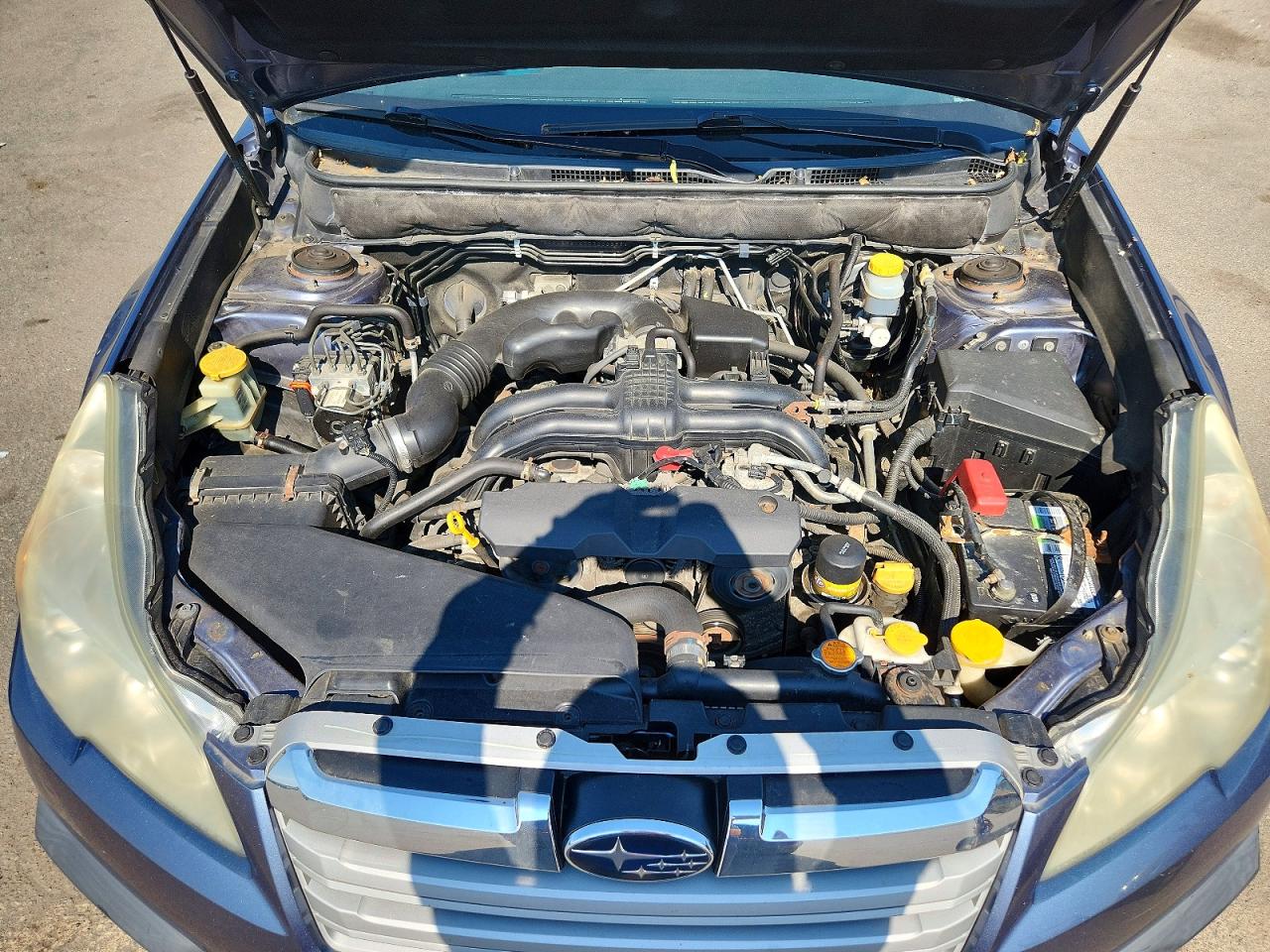 2013 Subaru Outback 2.5i Limited Blue vin: 4S4BRBKCXD3200255
