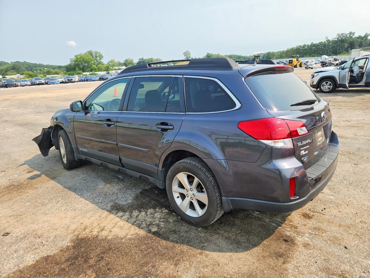 2013 Subaru Outback 2.5i Limited Gray vin: 4S4BRBKCXD3218061