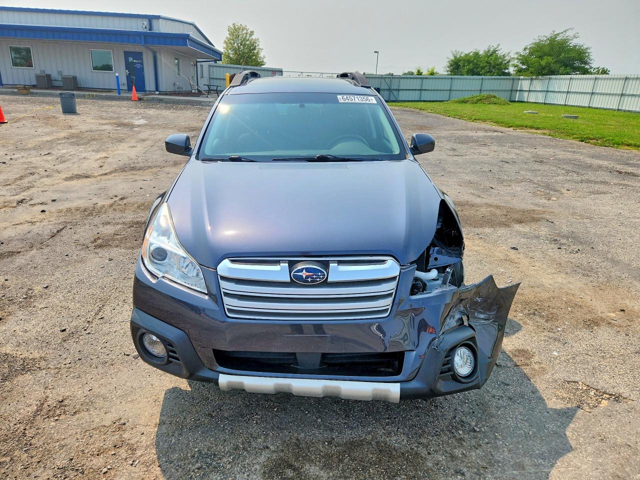 2013 Subaru Outback 2.5i Limited Gray vin: 4S4BRBKCXD3218061