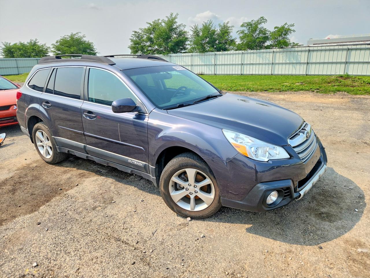 2013 Subaru Outback 2.5i Limited Gray vin: 4S4BRBKCXD3218061