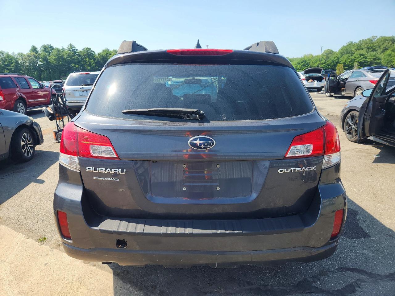2013 Subaru Outback 2.5i Limited Black vin: 4S4BRBKCXD3265283