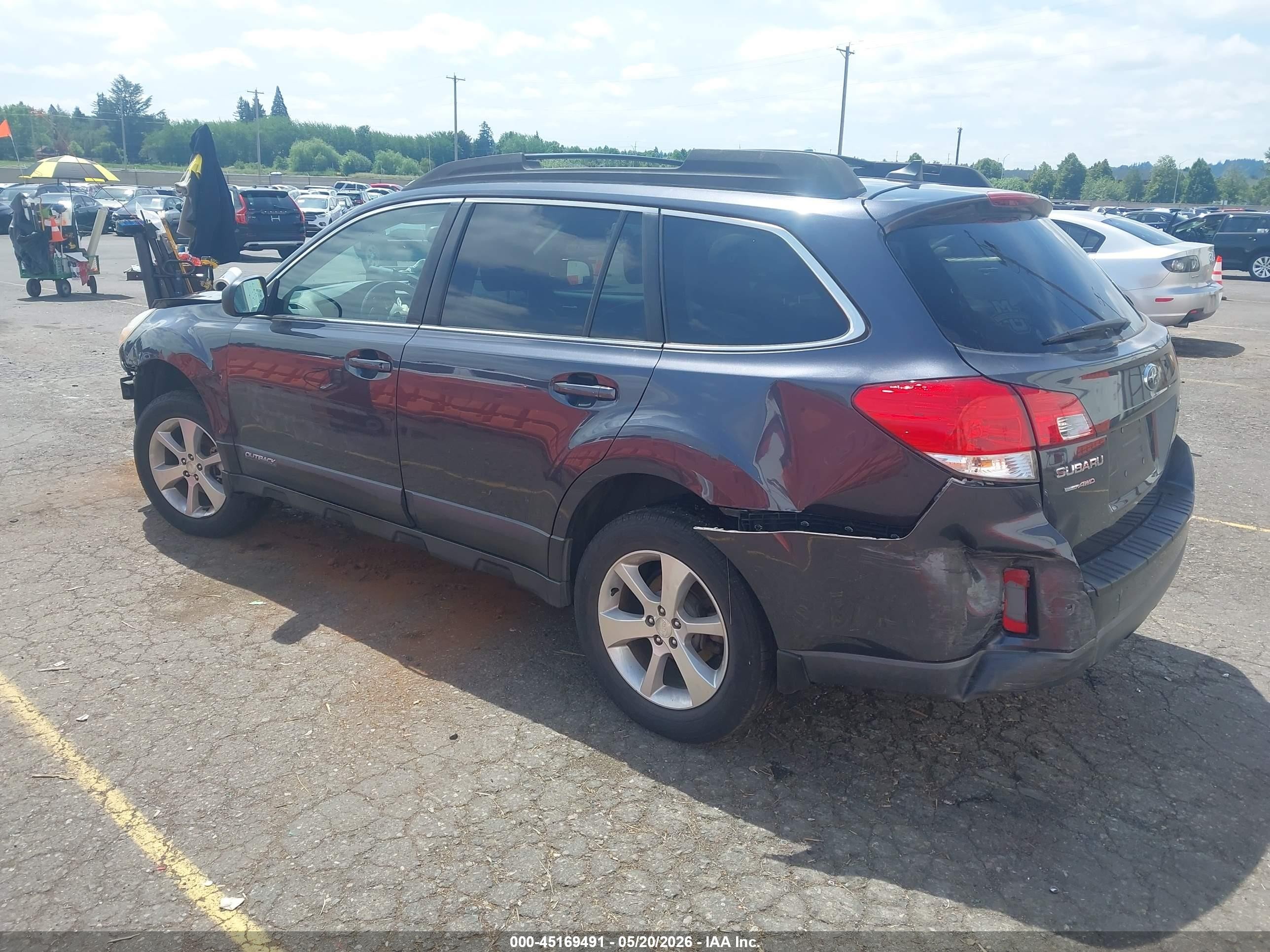 2013 Subaru Outback 2.5i Limited Black vin: 4S4BRBKCXD3279880