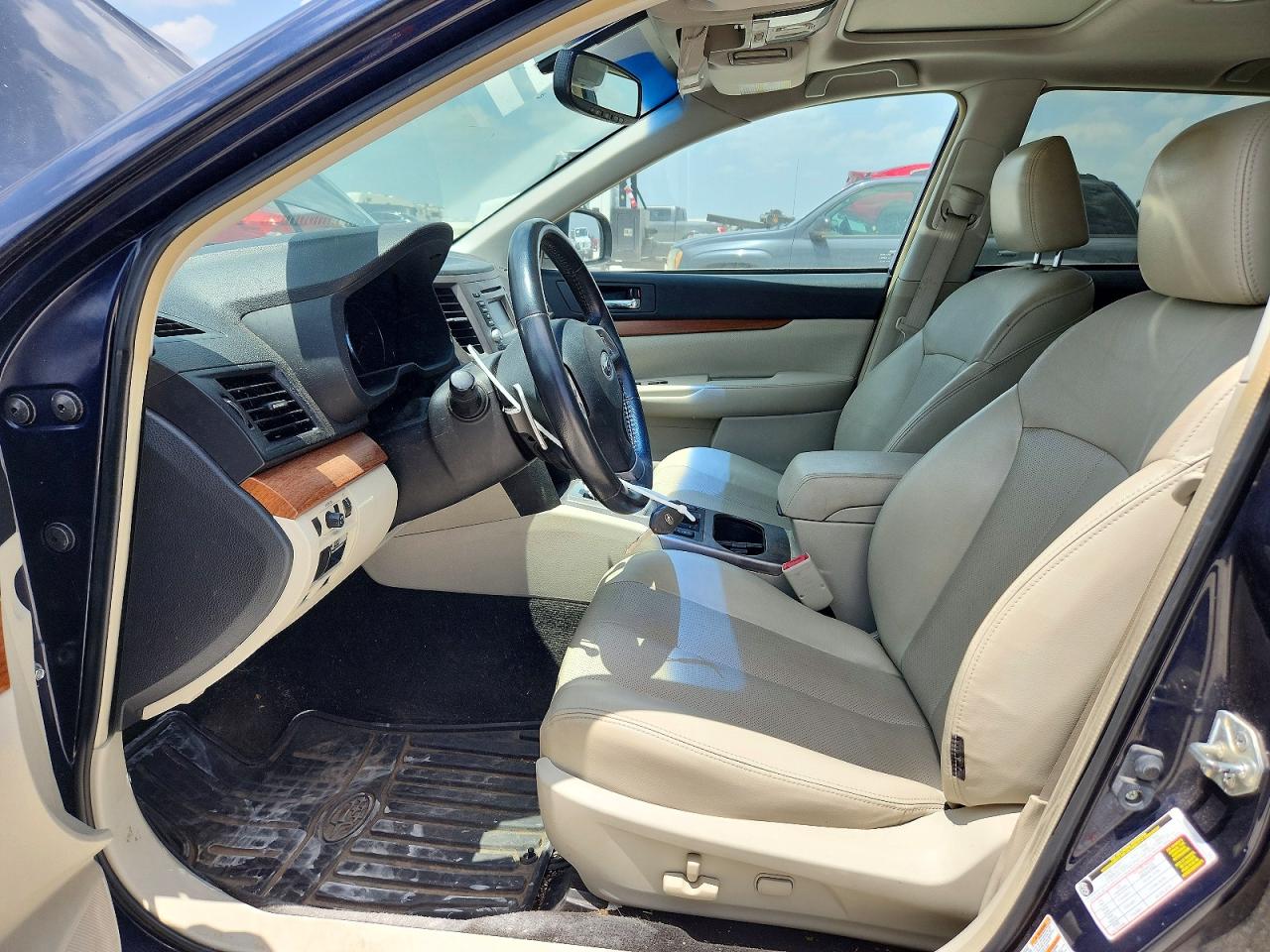 2013 Subaru Outback 2.5i Limited Blue vin: 4S4BRBKCXD3299272