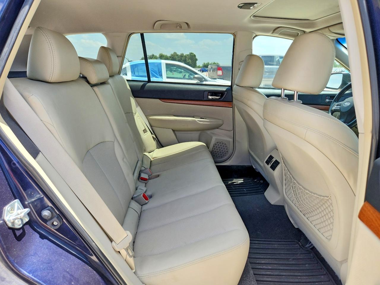 2013 Subaru Outback 2.5i Limited Blue vin: 4S4BRBKCXD3299272