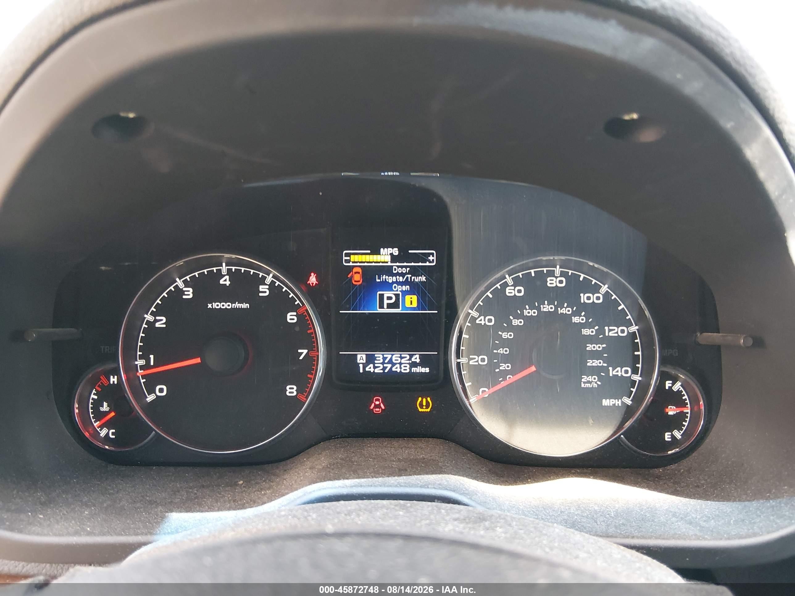 2013 Subaru Outback 2.5i Limited Gray vin: 4S4BRBKCXD3308066