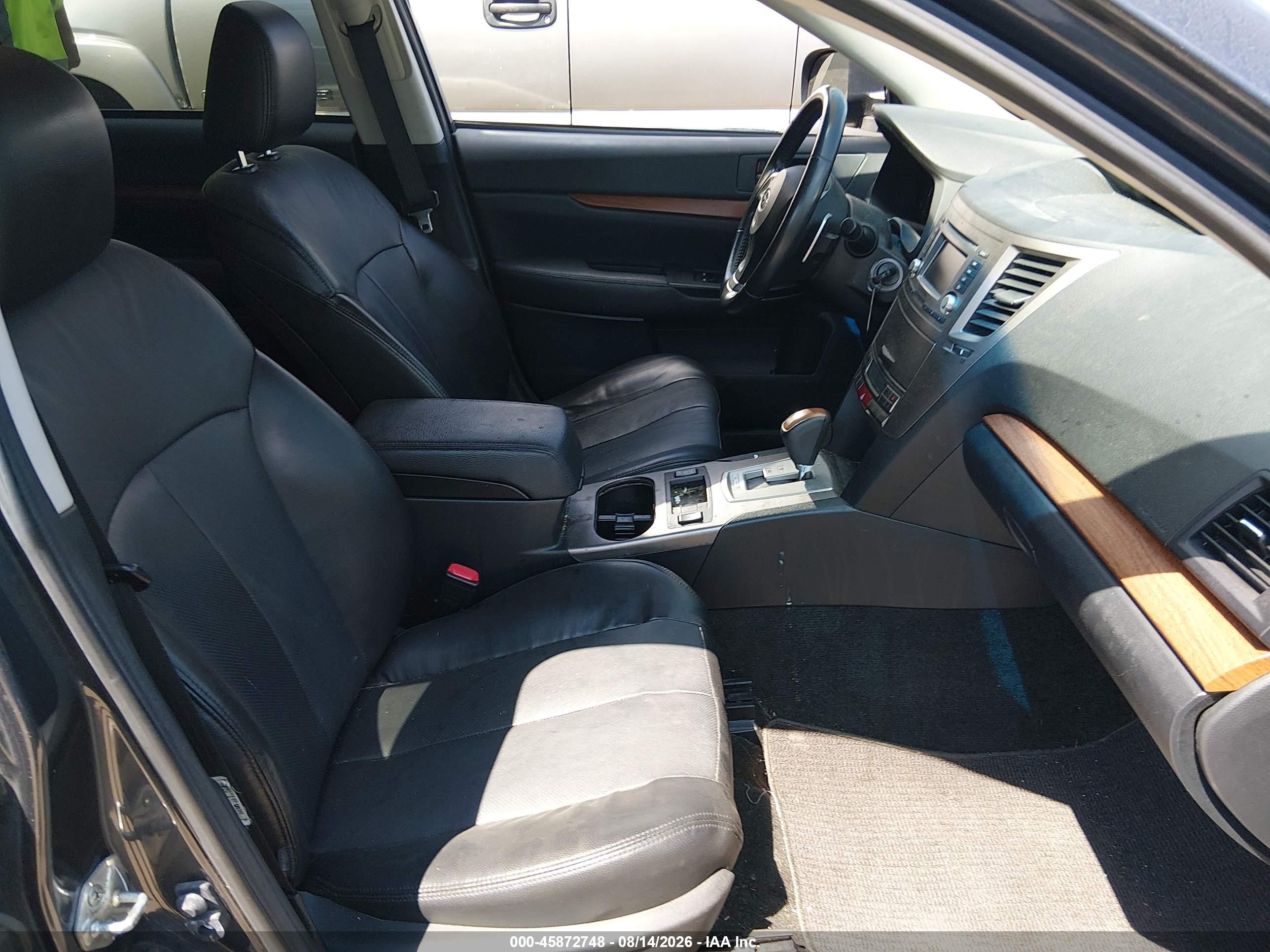 2013 Subaru Outback 2.5i Limited Gray vin: 4S4BRBKCXD3308066