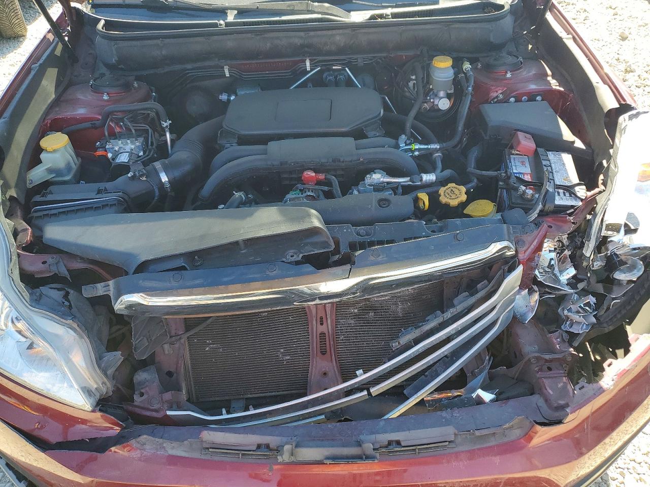 2012 Subaru Outback 2.5i Limited Красный vin: 4S4BRBLC0C3235657