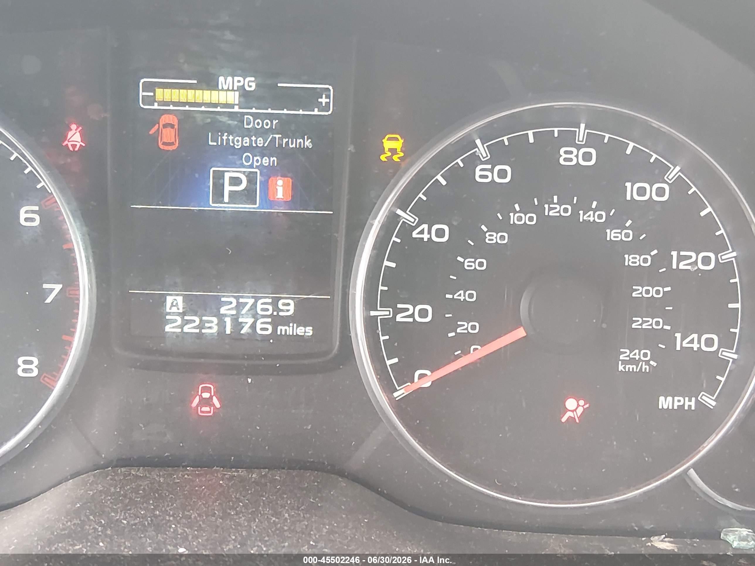 2014 Subaru Outback 2.5i Limited Blue vin: 4S4BRBLC0E3206694