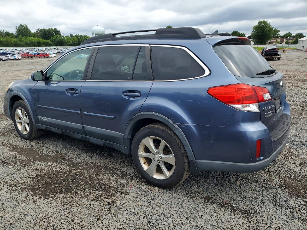 2014 Subaru Outback 2.5i Limited Blue vin: 4S4BRBLC0E3296882